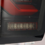 Feux arrière à LED Toyota Tacoma LUXX-Series 16-23, noir et rouge
