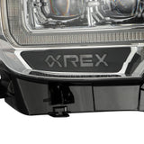 Phares projecteurs à LED chromés pour Toyota Tacoma série NOVA 16-23