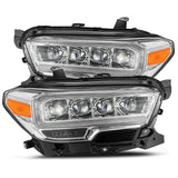 Phares projecteurs à LED chromés pour Toyota Tacoma série NOVA 16-23