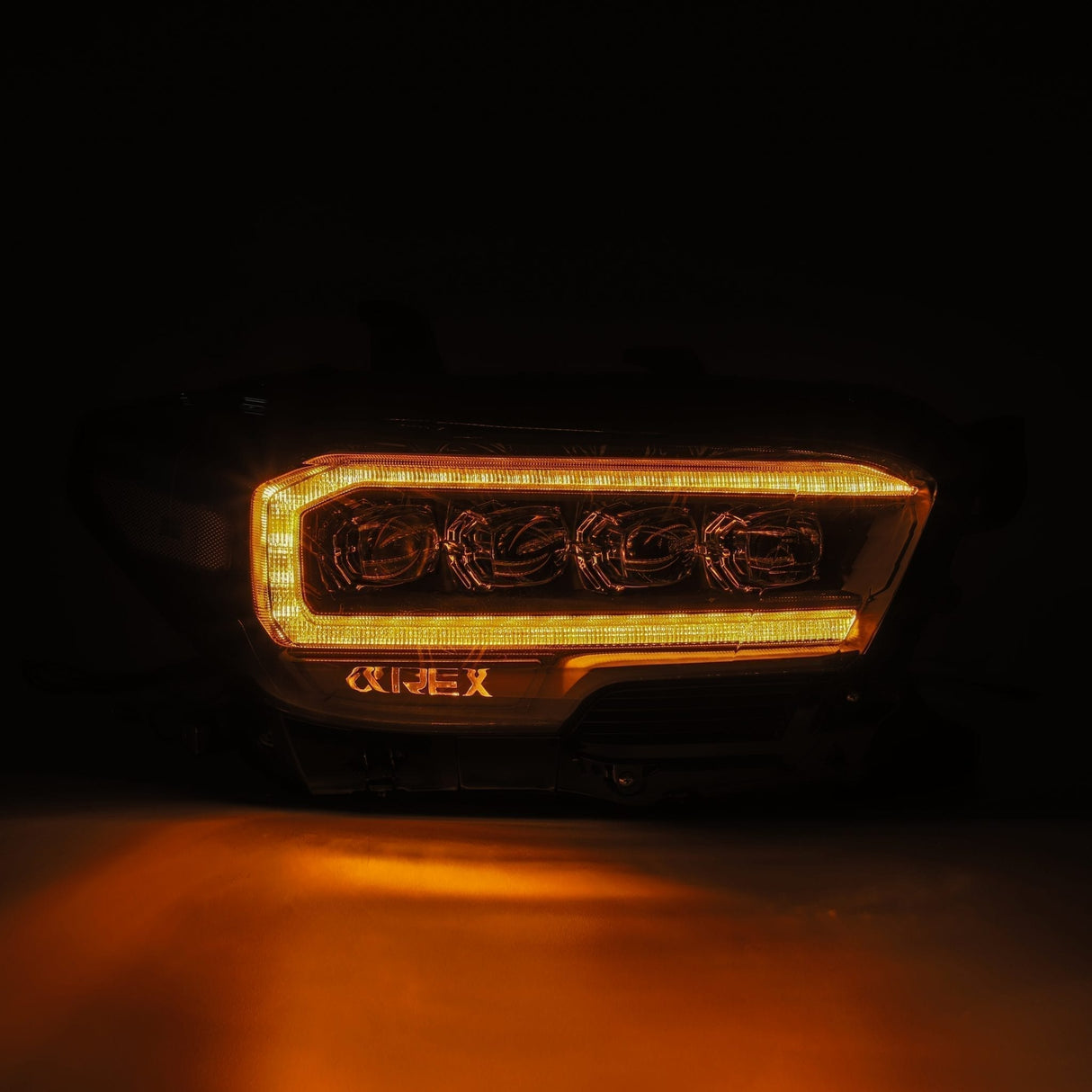 Phares projecteurs à LED chromés pour Toyota Tacoma série NOVA 16-23