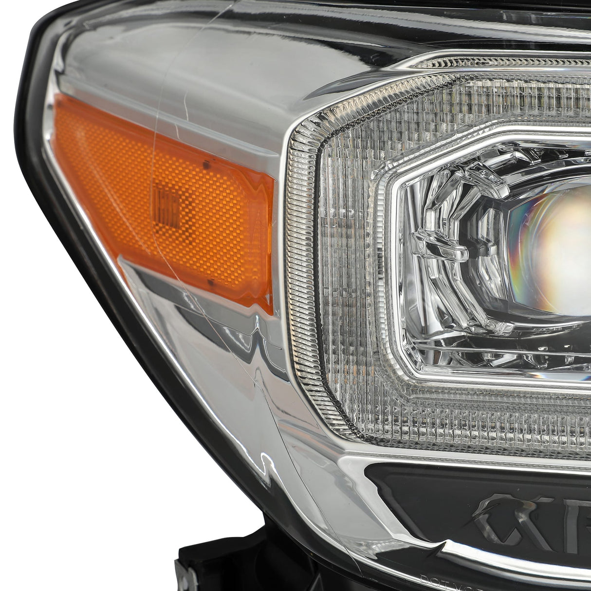 Phares projecteurs à LED chromés pour Toyota Tacoma série NOVA 16-23