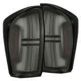 16-23 Toyota Tacoma Nova-Series Prismatic LED Tail Lights Alpha-Black