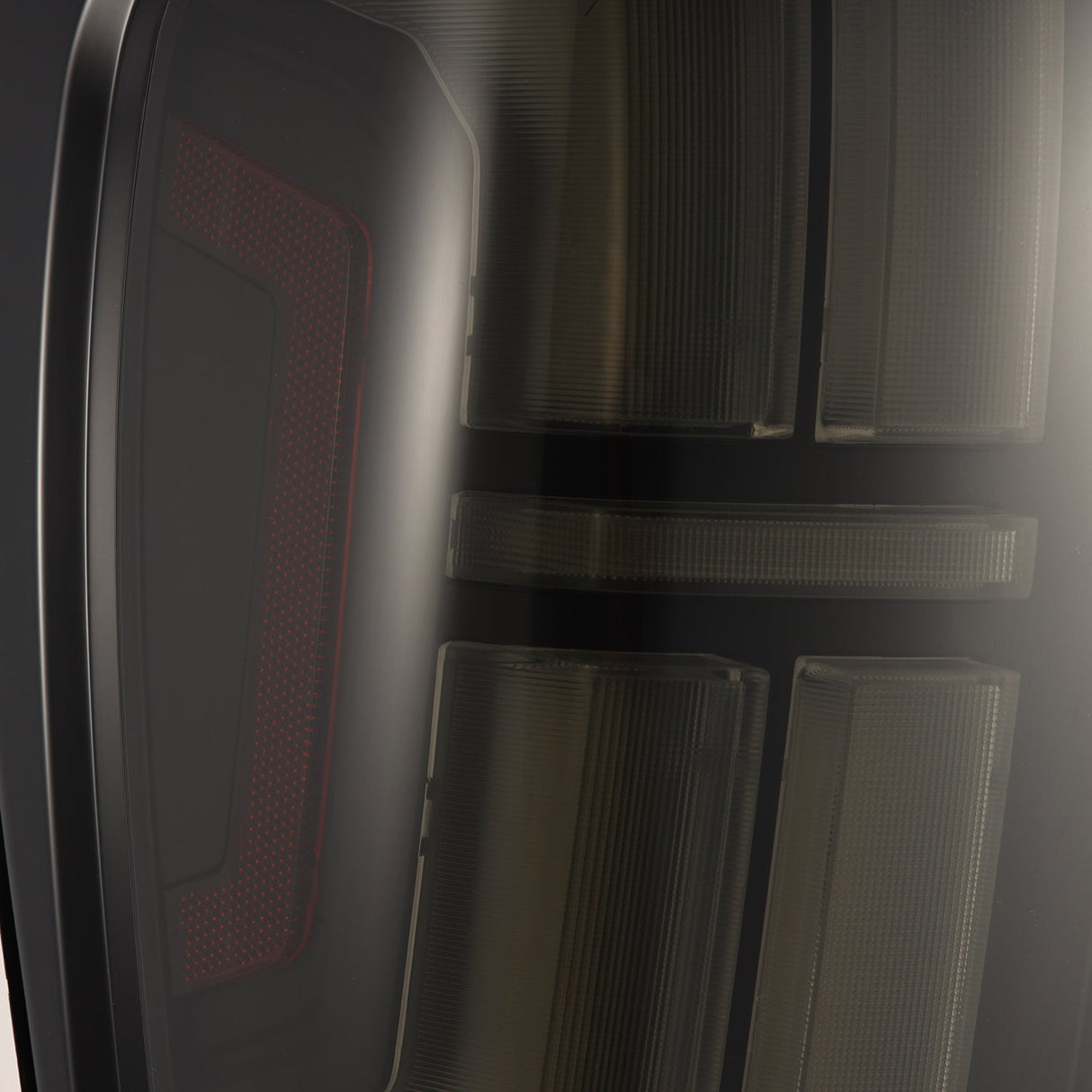 16-23 Toyota Tacoma Nova-Series Prismatic LED Tail Lights Alpha-Black