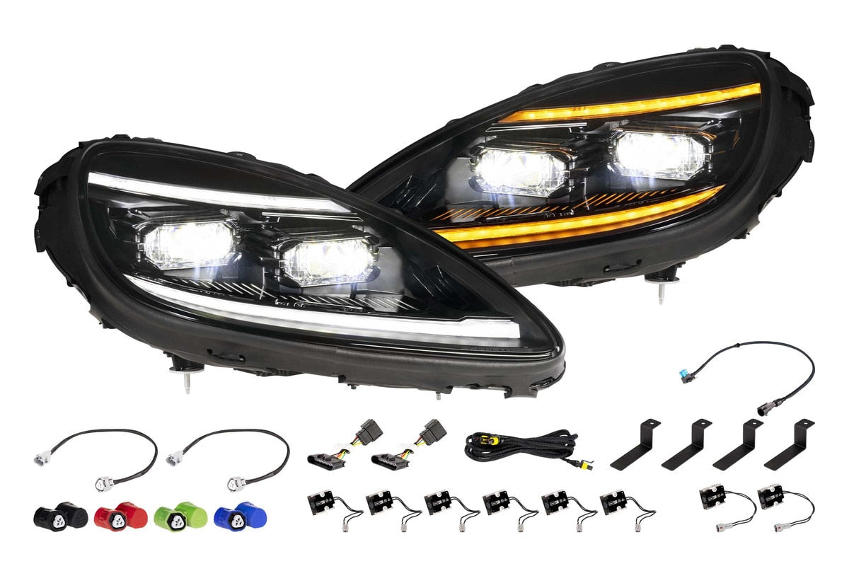 Phares avant à LED XB Evo pour Chevrolet Corvette (05-13)