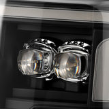 17-19 Ford Super Duty MKII NOVA-Series LED Projector Headlights Black