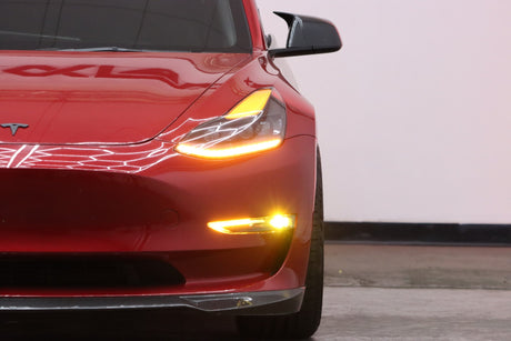 17-23 Tesla Model 3 / 20-24 Model Y DoubleTap Dual Color LED Projector Fog Lights