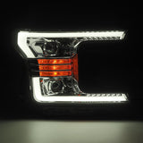 18-20 Ford F150 LUXX-Series LED Projector Headlights Chrome