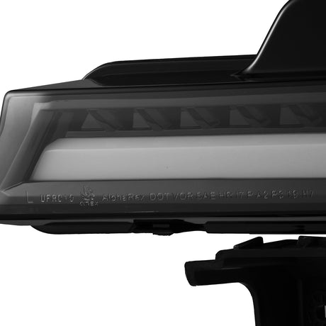 18-20 Ford F150 LUXX-Series LED Projector Headlights Jet Black