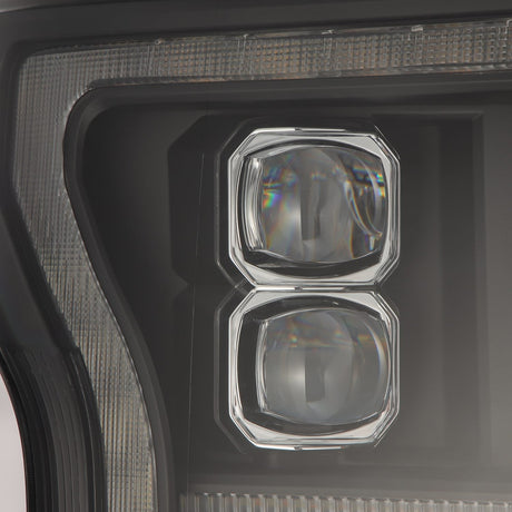 18-20 Ford F150 (MK II 14th Gen Style) NOVA-Series LED Projector Headlights Black