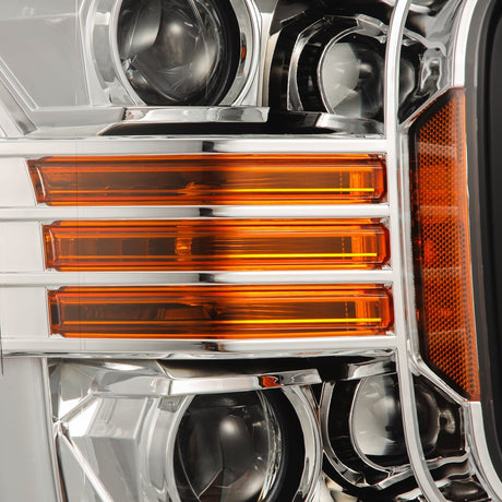 18-20 Ford F150 PRO-Series Halogen Projector Headlights Chrome