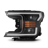 18-20 Ford F150 PRO-Series Halogen Projector Headlights Jet Black