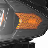 18-23 Ford Mustang MK II NOVA-Series LED Projector Headlights Alpha-Black