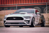 Phares projecteurs à LED noirs pour Ford Mustang MK II série NOVA 18-23