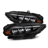 Phares projecteurs à LED noirs pour Ford Mustang MK II série NOVA 18-23