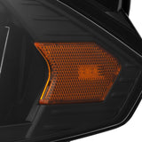 Phares projecteurs à LED noirs pour Ford Mustang MK II série NOVA 18-23