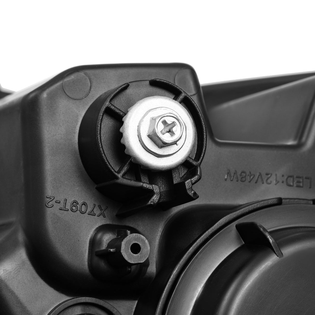 Phares projecteurs à LED noirs pour Ford Mustang MK II série NOVA 18-23