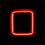 18-25 Jeep Wrangler JL NOVA-Series Prismatic LED Tail Lights Alpha-Black
