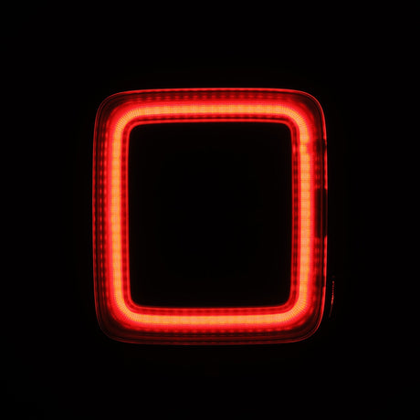 18-25 Jeep Wrangler JL NOVA-Series Prismatic LED Tail Lights Alpha-Black