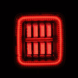 18-25 Jeep Wrangler JL NOVA-Series Prismatic LED Tail Lights Clear