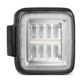 18-25 Jeep Wrangler JL NOVA-Series Prismatic LED Tail Lights Clear