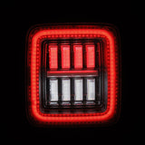 18-25 Jeep Wrangler JL NOVA-Series Prismatic LED Tail Lights Clear