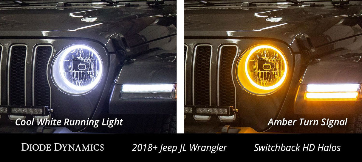 HD LED Switchback Halos (pair)