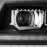 Phares projecteurs à DEL noirs de la série LUXX pour Ram 2500/3500/4500/5500 19-24