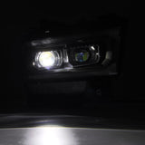 Phares projecteurs à DEL noirs de la série LUXX pour Ram 2500/3500/4500/5500 19-24