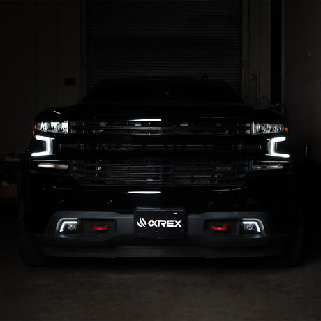 19-23 Chevrolet Silverado 1500/19-23 Chevrolet Silverado 2500HD/3500HD DoubleTap Dual Color LED Projector Fog Lights