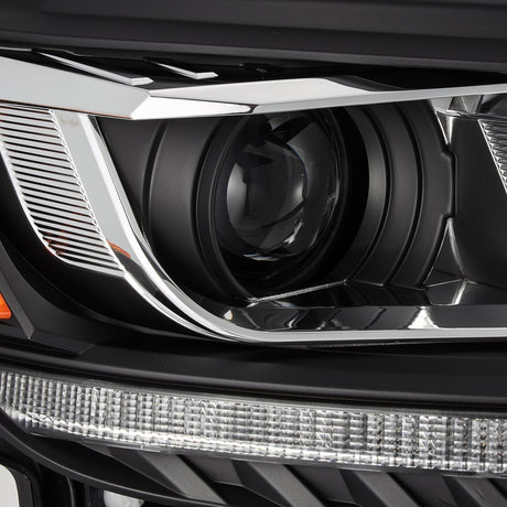 19-23 Ford Ranger LUXX-Series LED Projector Headlights Black