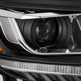 Phares halogènes projecteurs noirs pour Ford Ranger série PRO 19-23