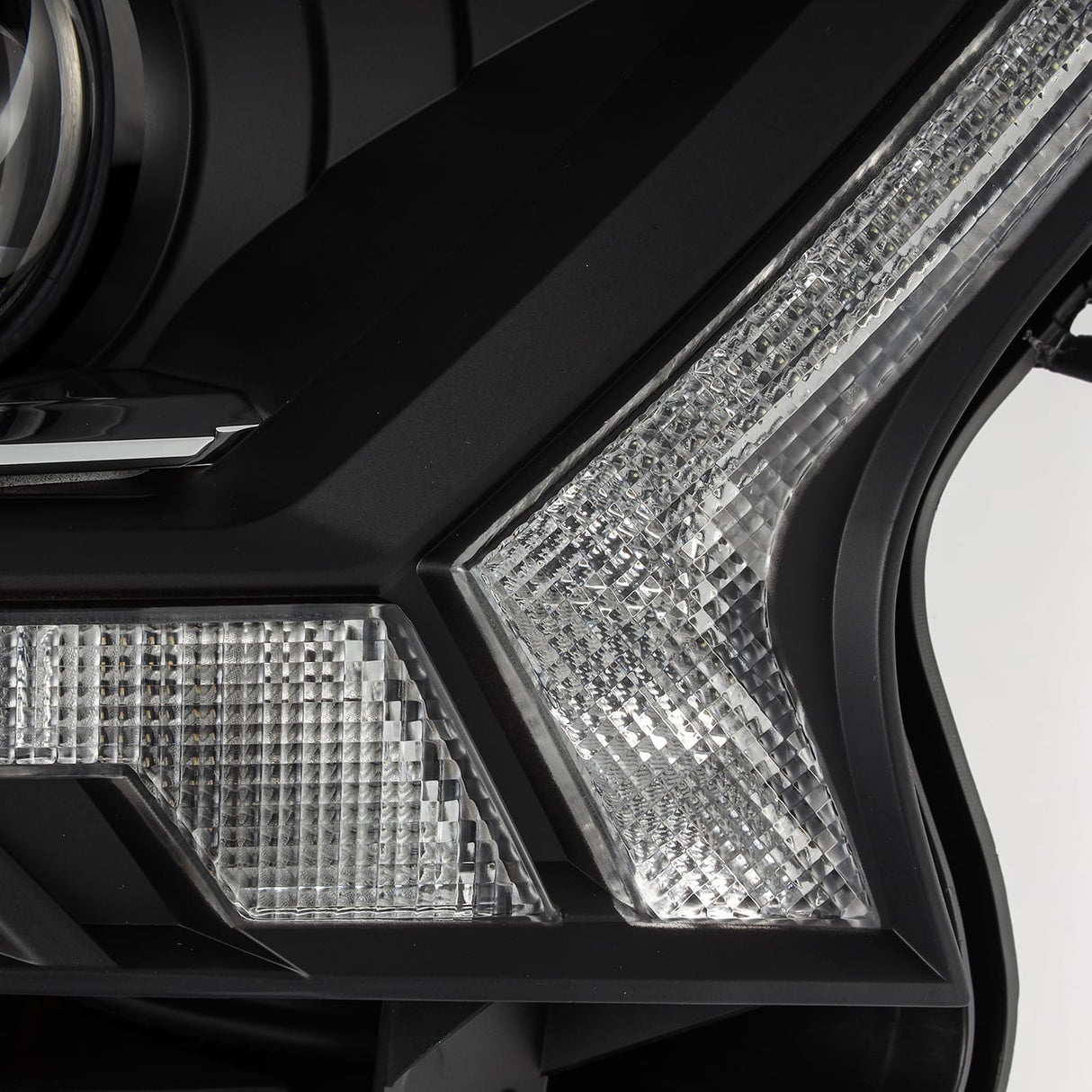 Phares halogènes projecteurs noirs pour Ford Ranger série PRO 19-23