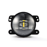 18-23 Jeep Wrangler JL (Rubicon/Sahara with OE Plastic Bumper) / Gladiator JT DoubleTap Dual Color LED Projector Fog Lights