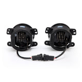 18-23 Jeep Wrangler JL (Rubicon/Sahara with OE Plastic Bumper) / Gladiator JT DoubleTap Dual Color LED Projector Fog Lights