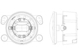 18-23 Jeep Wrangler JL (Rubicon/Sahara with OE Plastic Bumper) / Gladiator JT DoubleTap Dual Color LED Projector Fog Lights