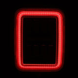 19-25 Jeep Gladiator JT NOVA-Series Prismatic LED Tail Lights Black-Red