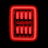 19-25 Jeep Gladiator JT NOVA-Series Prismatic LED Tail Lights Chrome