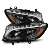 19-25 Mercedes-BenzÊSprinter LUXX-Series LED Projector Headlights Alpha-Black