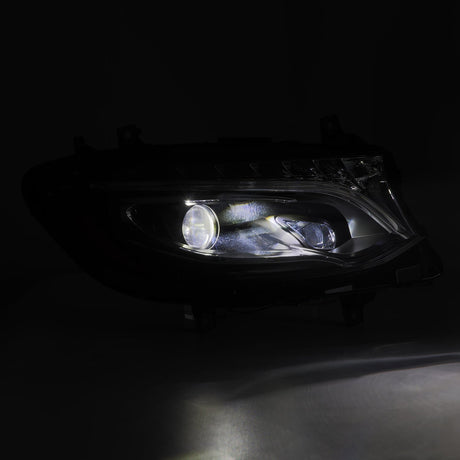 19-25 Mercedes-BenzÊSprinter LUXX-Series LED Projector Headlights Black