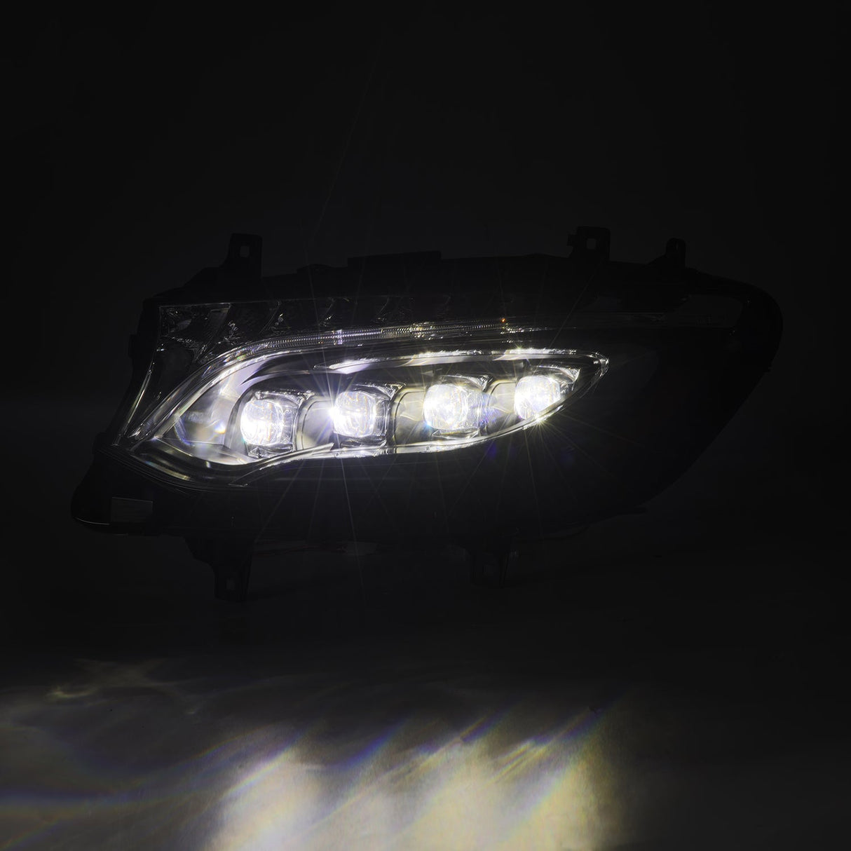 19-25 Mercedes-BenzÊSprinter NOVA-Series LED Projector Headlights Black