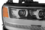 Phares projecteurs à DEL chromés de la série LUXX pour Ram 1500 19-24