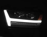19-24 Ram 1500 LUXX-Series LED Projector Headlights Jet Black