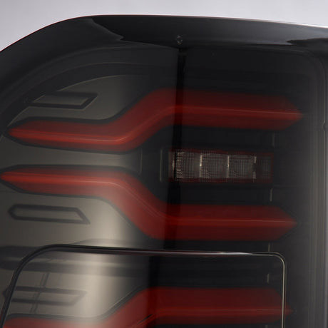 19-24 Ram 1500 LUXX-Series LED Tail Lights Black-Red