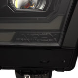 19-24 Ram 1500 (MK II 2500 Style) LUXX-Series LED Projector Headlights Alpha-Black