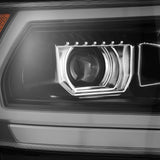 Phares projecteurs à DEL de la série LUXX pour Ram 1500 (style MK II 2500) 19-24, noirs
