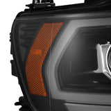 Phares projecteurs à DEL de la série LUXX pour Ram 1500 (style MK II 2500) 19-24, noirs
