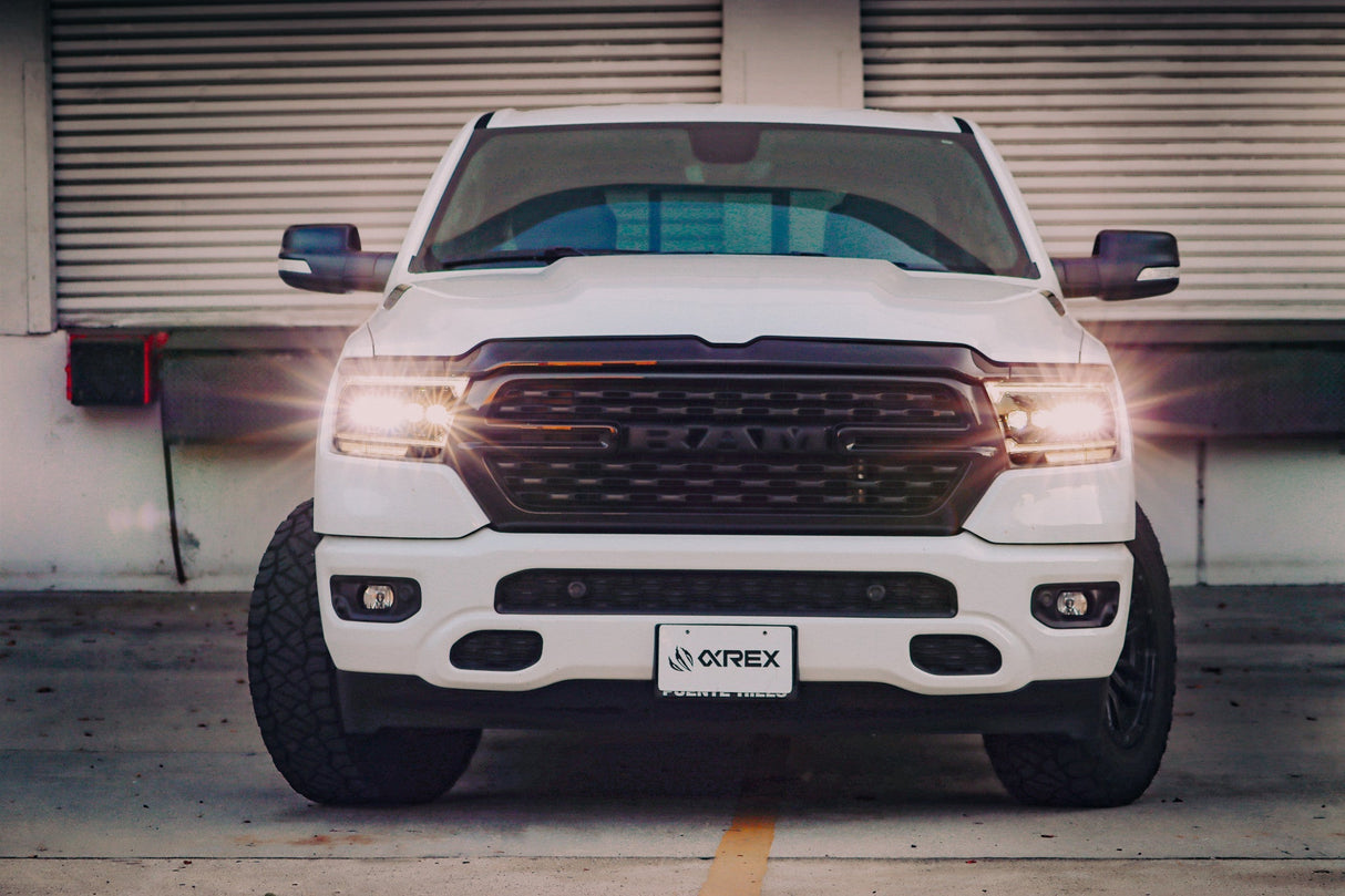 19-24 Ram 1500 (MK II 2500 Style) NOVA-Series LED Projector Headlights Alpha-Black