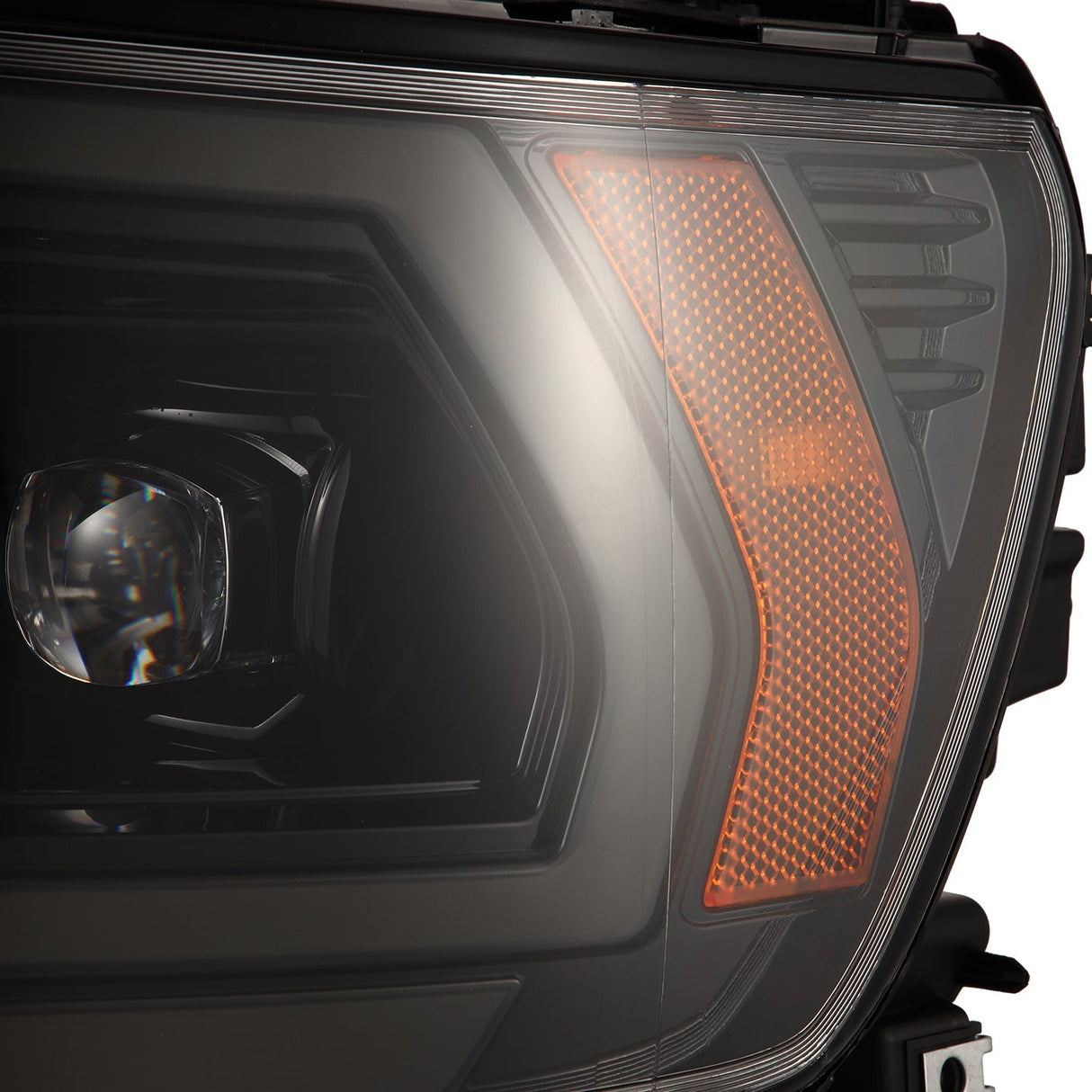 19-24 Ram 1500 (MK II 2500 Style) NOVA-Series LED Projector Headlights Alpha-Black
