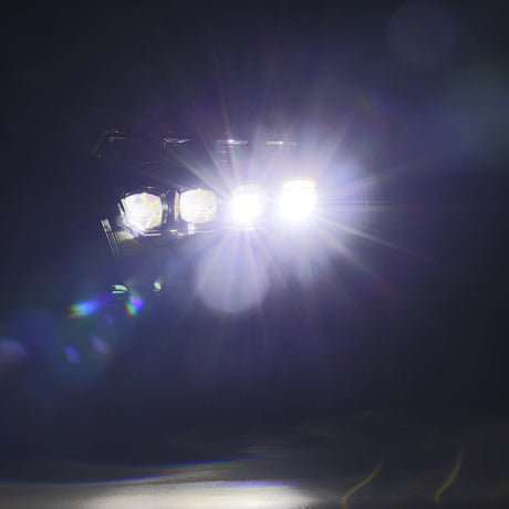 19-24 Ram 1500 (MK II 2500 Style) NOVA-Series LED Projector Headlights Alpha-Black