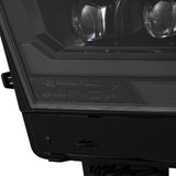 19-24 Ram 1500 (MK II 2500 Style) NOVA-Series LED Projector Headlights Alpha-Black